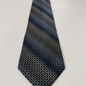 Stafford Silk Black and Gray Men's Tie